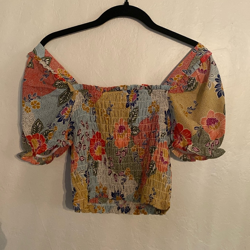 Floral Crop Top